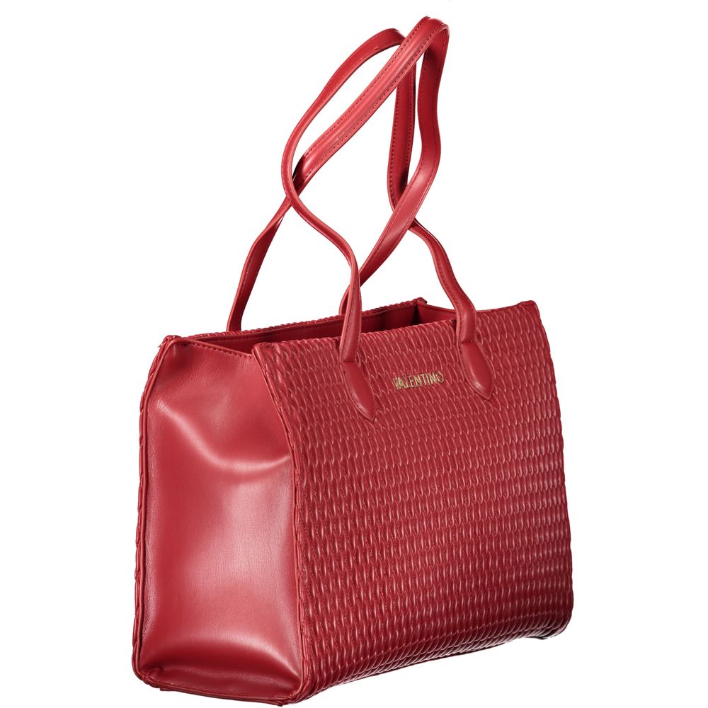 Mario Valentino Rote Polyethylen Frauen Handtasche